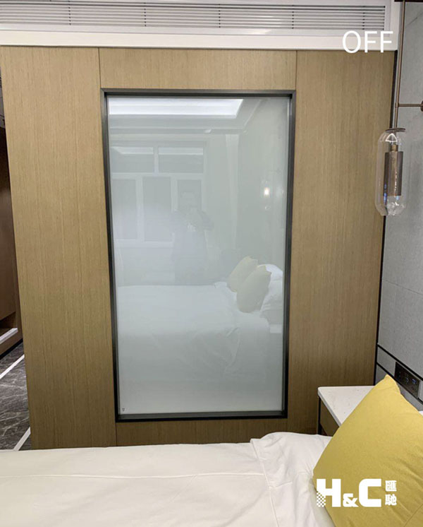 調光玻璃斷電OFF